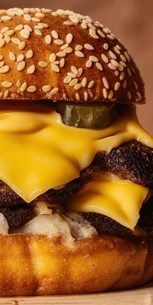 Burger au fromage